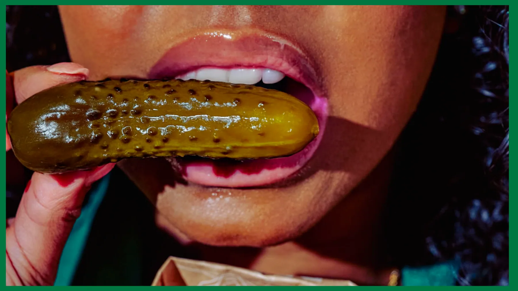 Graphic artwork for The Big Brine pickle and fermentation festival at Hackney Bridge