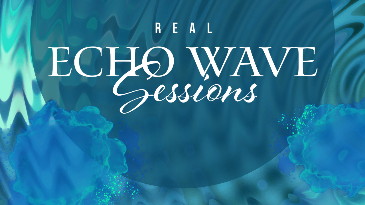Echo Wave Sessions at Mascara Bar, London - live music event artwork